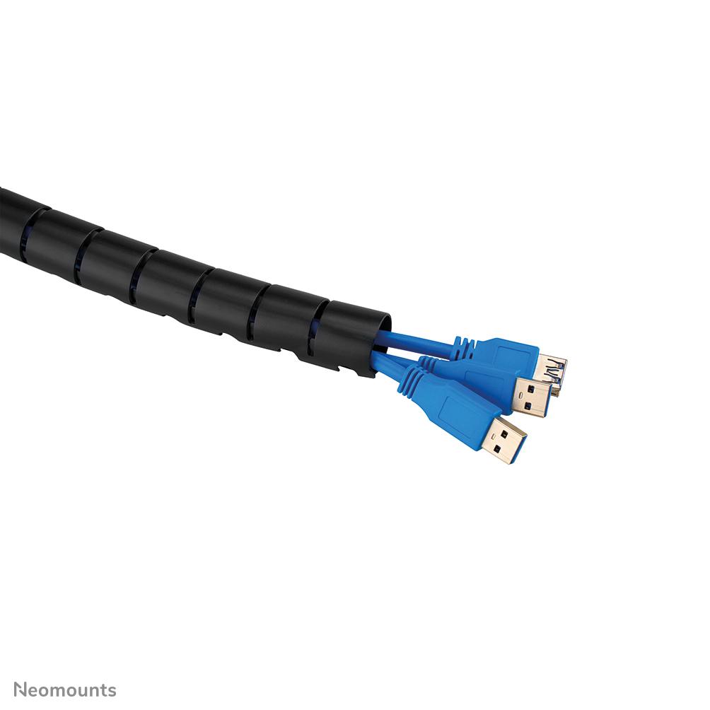 Neomounts ADS06-142BL Funda para cables - para 1-5 cables - universal
